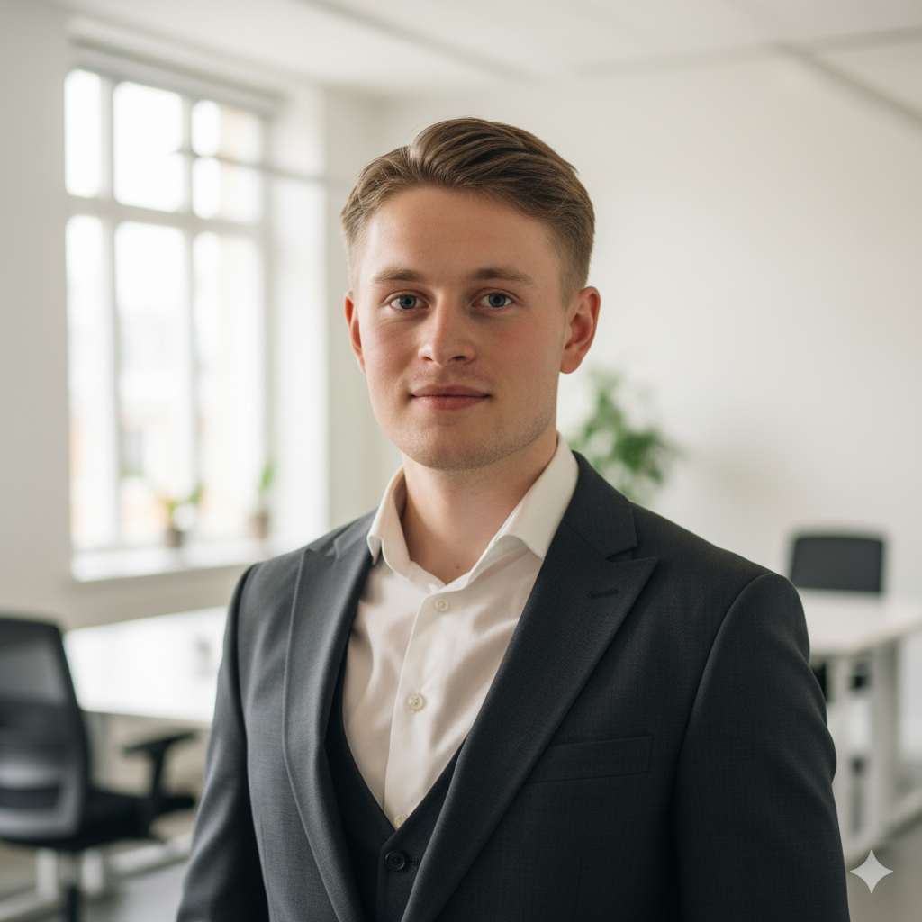 Portræt af Victor Schmidt Cohn